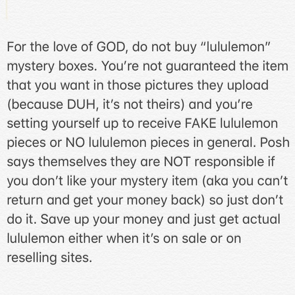 ***Lululemon Align PSA - How to spot FAKES*** - Picture 3 of 8